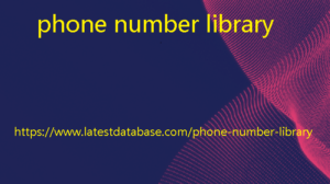 phone number library