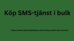 Köp SMS-tjänst i bulk